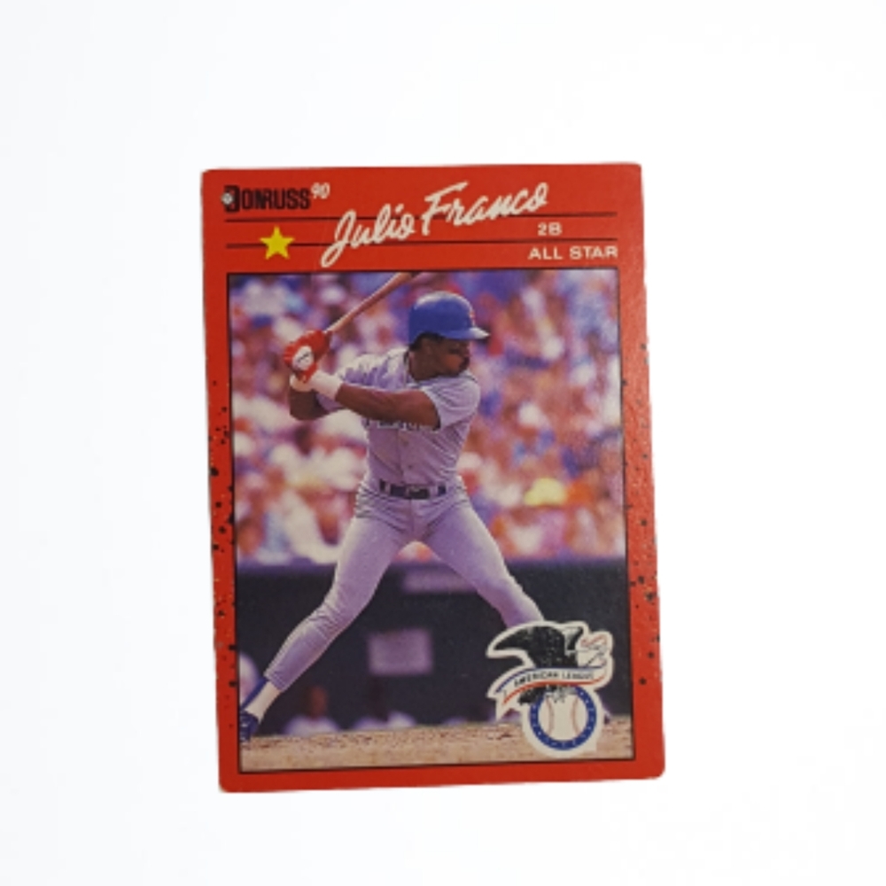 1990 Donruss Julio Franco